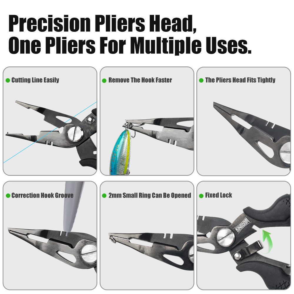 Kingdom Fishing Pliers Multifu - Fishing Line Cutter ulasan dan harga