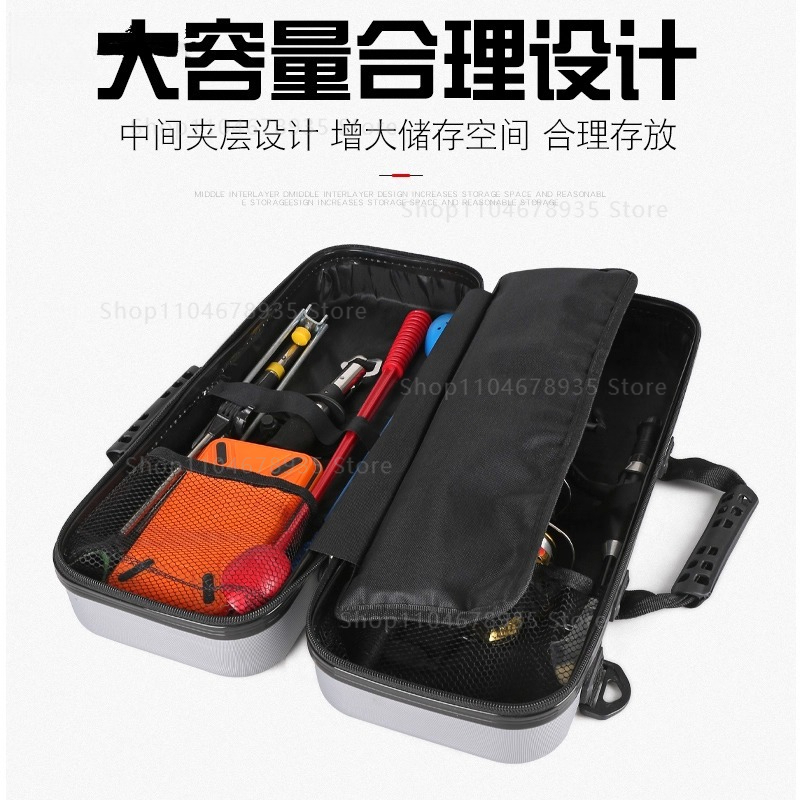 Hard Shell Mini Fishing Rod Ca - Fishing Line Box ulasan dan harga