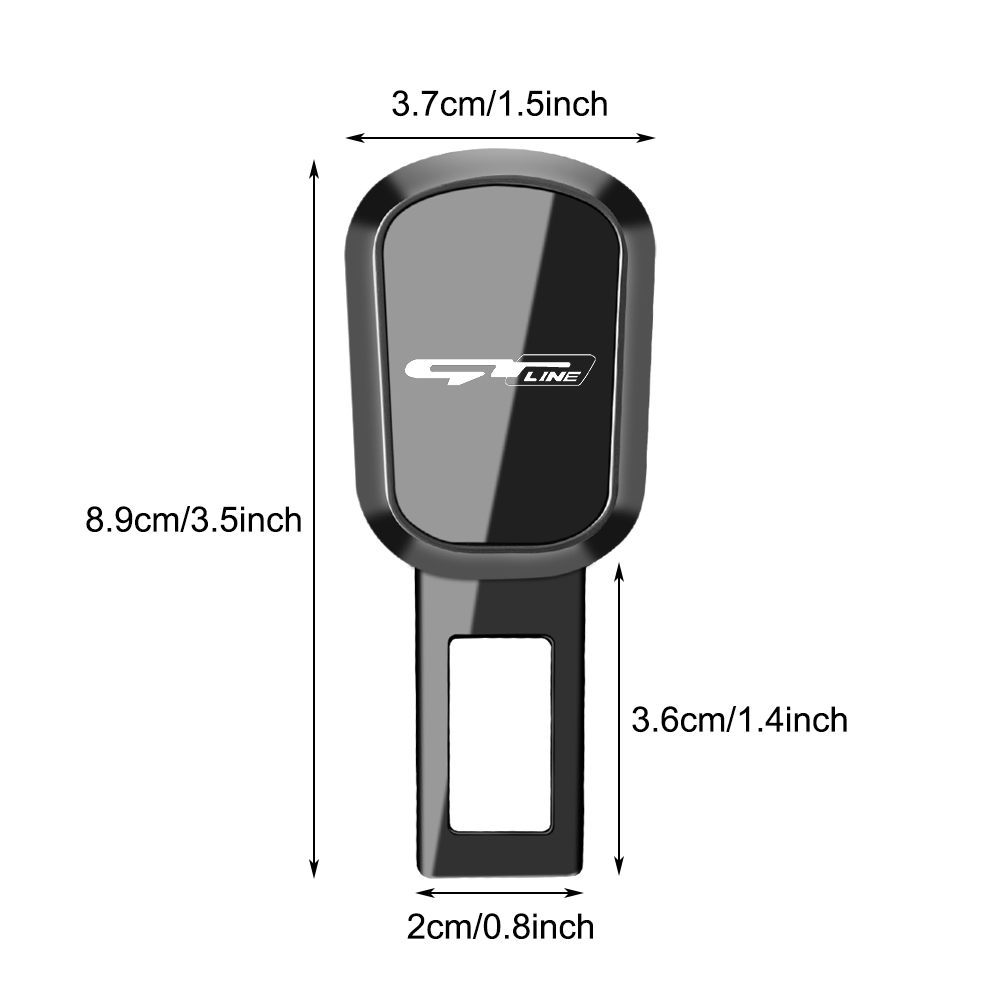 1/2PCS Car Safety Belt Clip Ex - Tippet Line ulasan dan harga