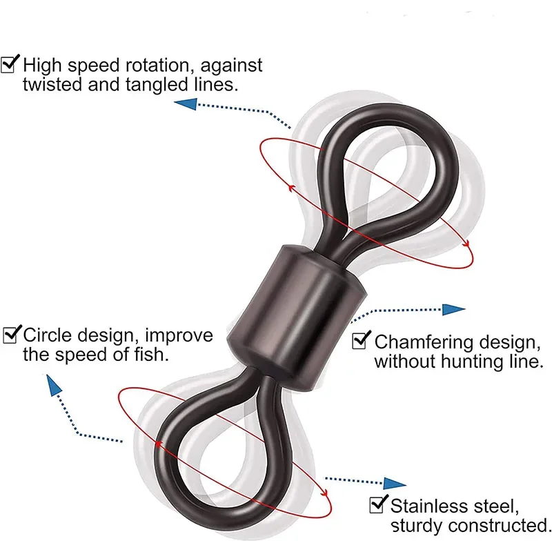 Fishing Swivels Kit Ball Beari - Saltwater Line ulasan dan harga